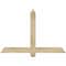 Ekena Millwork Eugene Rough Sawn Timber Gable Bracket, Douglas Fir, 48"W x 32"H x 2"D x 4"F, 16/12 Pitch GBW048X32X0204EUG00RDF - alternate 1